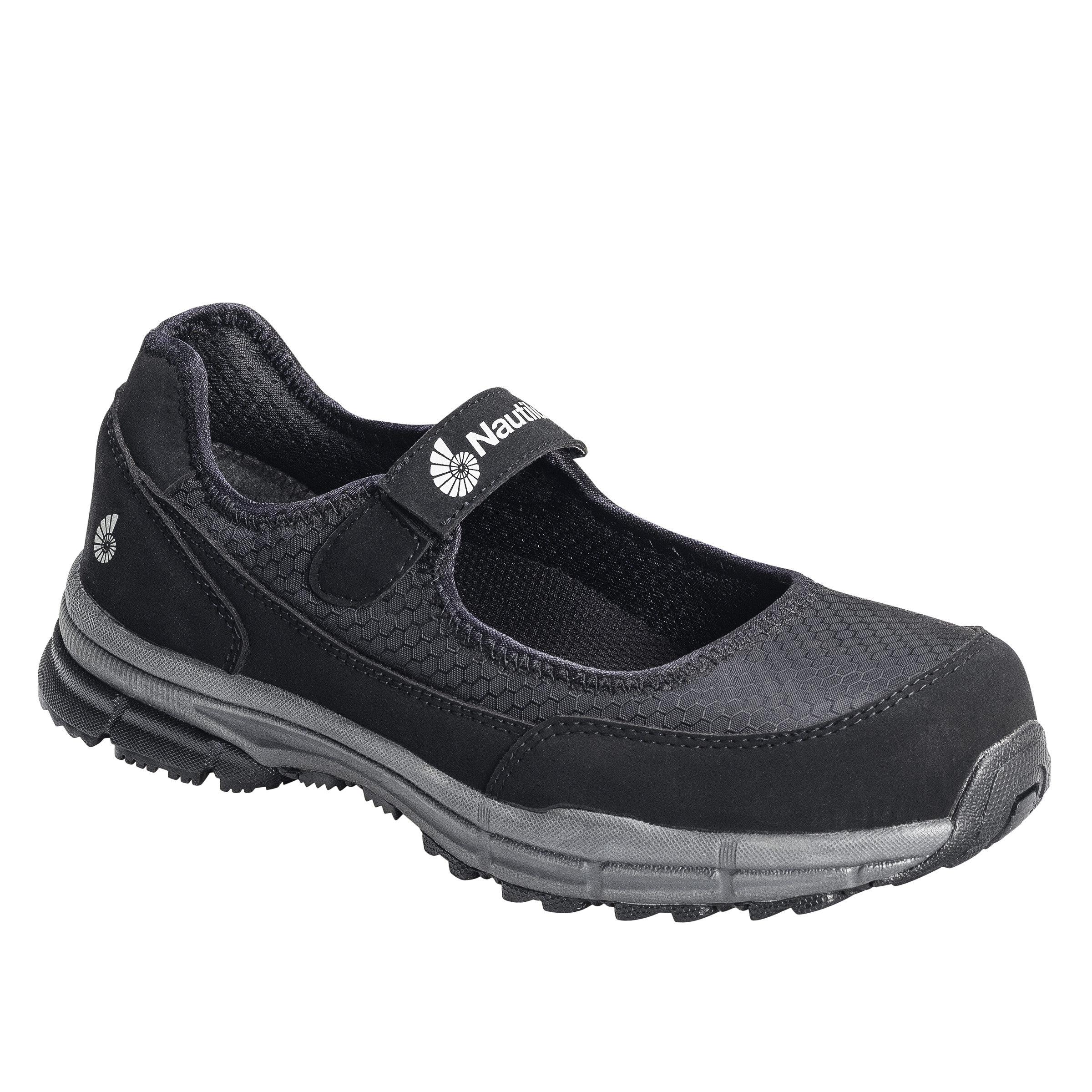 Nautilus Safety Footwear Women's Black Static Dissipating Soft Toe Mary Jane