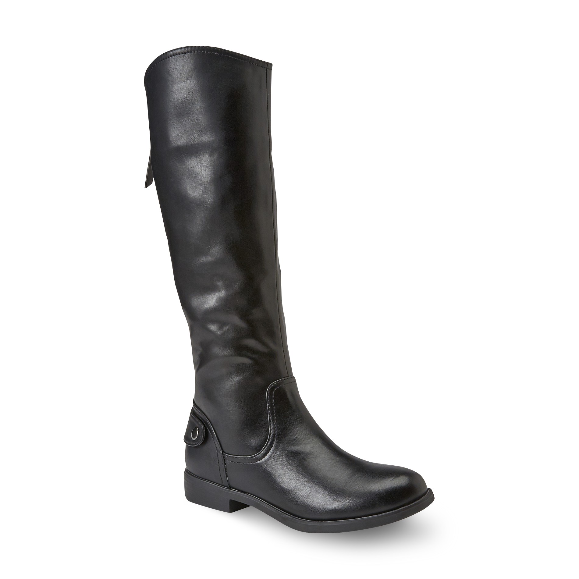 Dan Post Women's Trifecta Wide Width and Extended Calf Riding Boot - Black