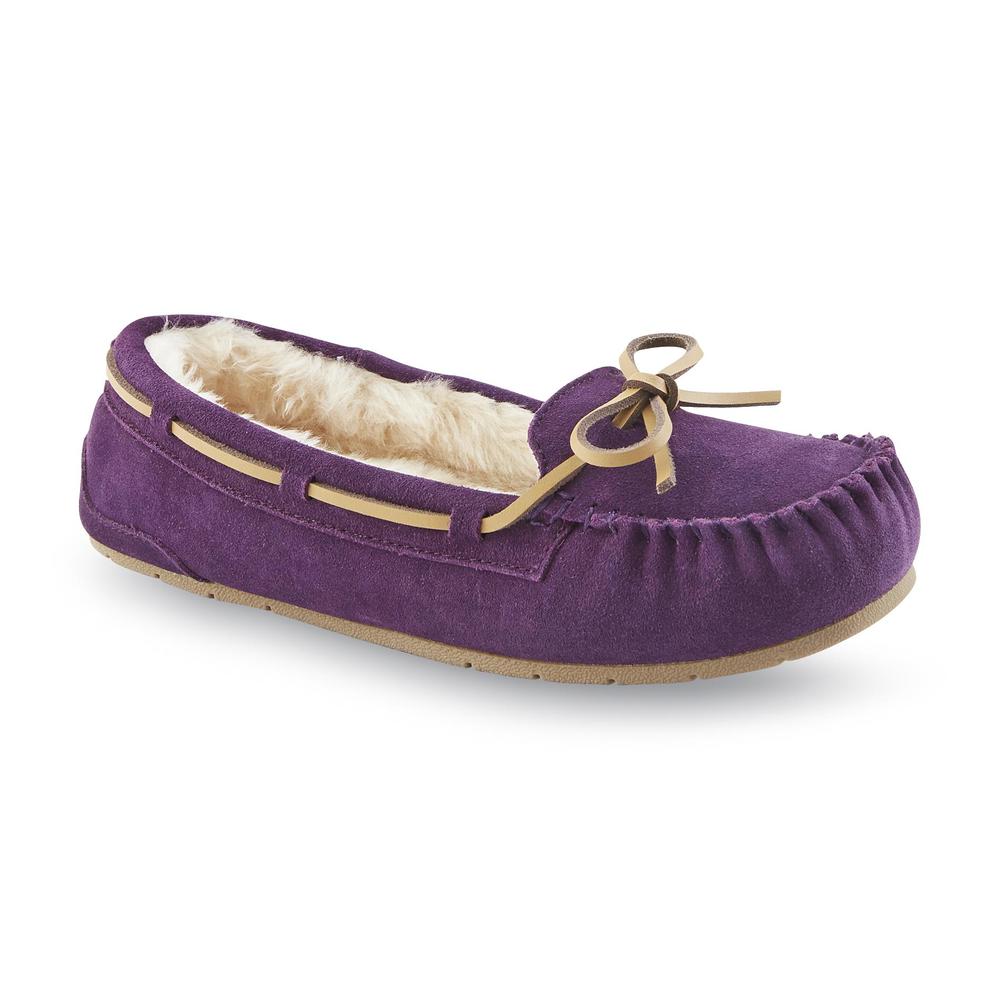 Bongo Women's Moxie Moccasin Slipper - Purple