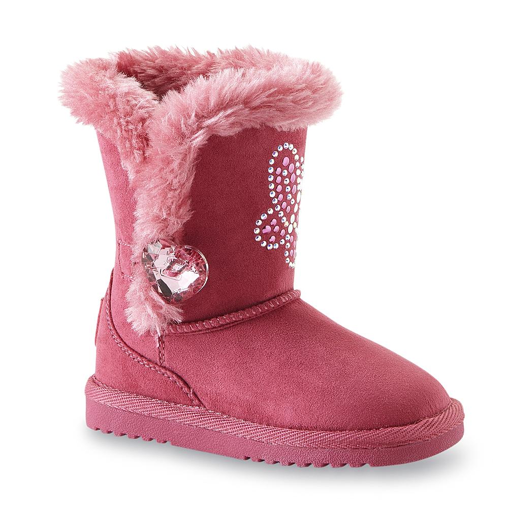 Canyon River Blues Toddler Girl's Evelyn 5 Fuchsia Embellished Fashion Boot