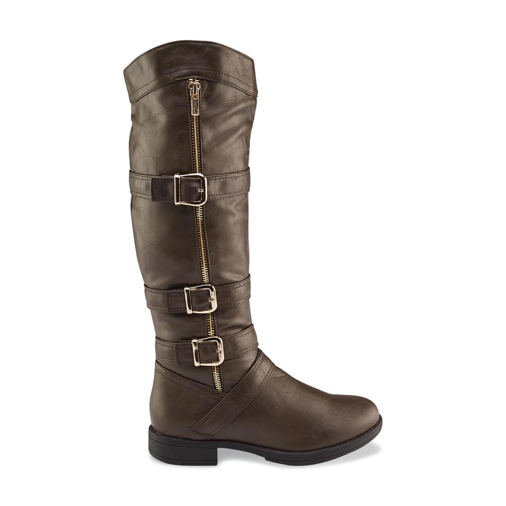 Twisted Women's Amira 50 Brown Mid-Calf Boot