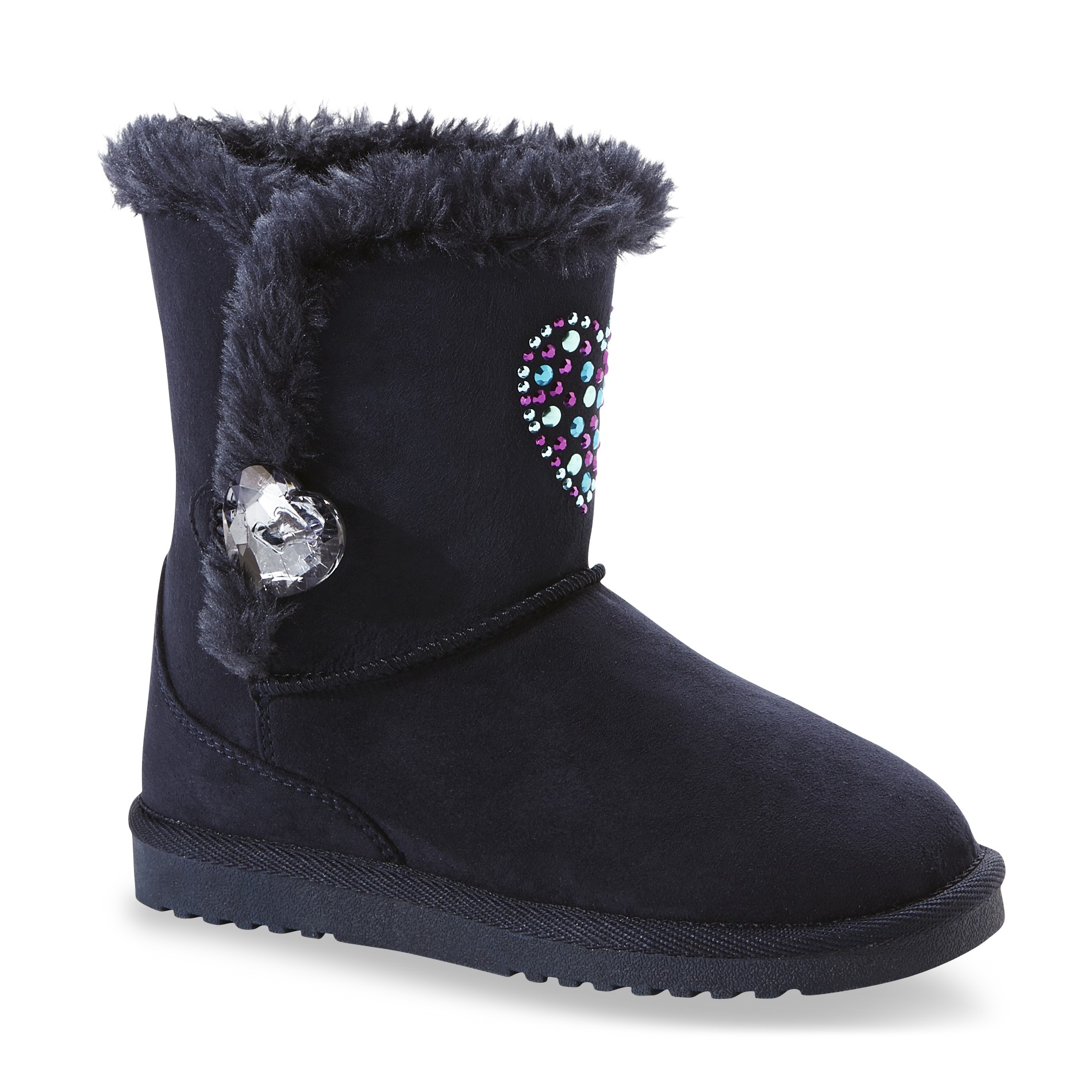 Canyon River Blues Girl's Evelyn Navy Embellished Fashion Boot