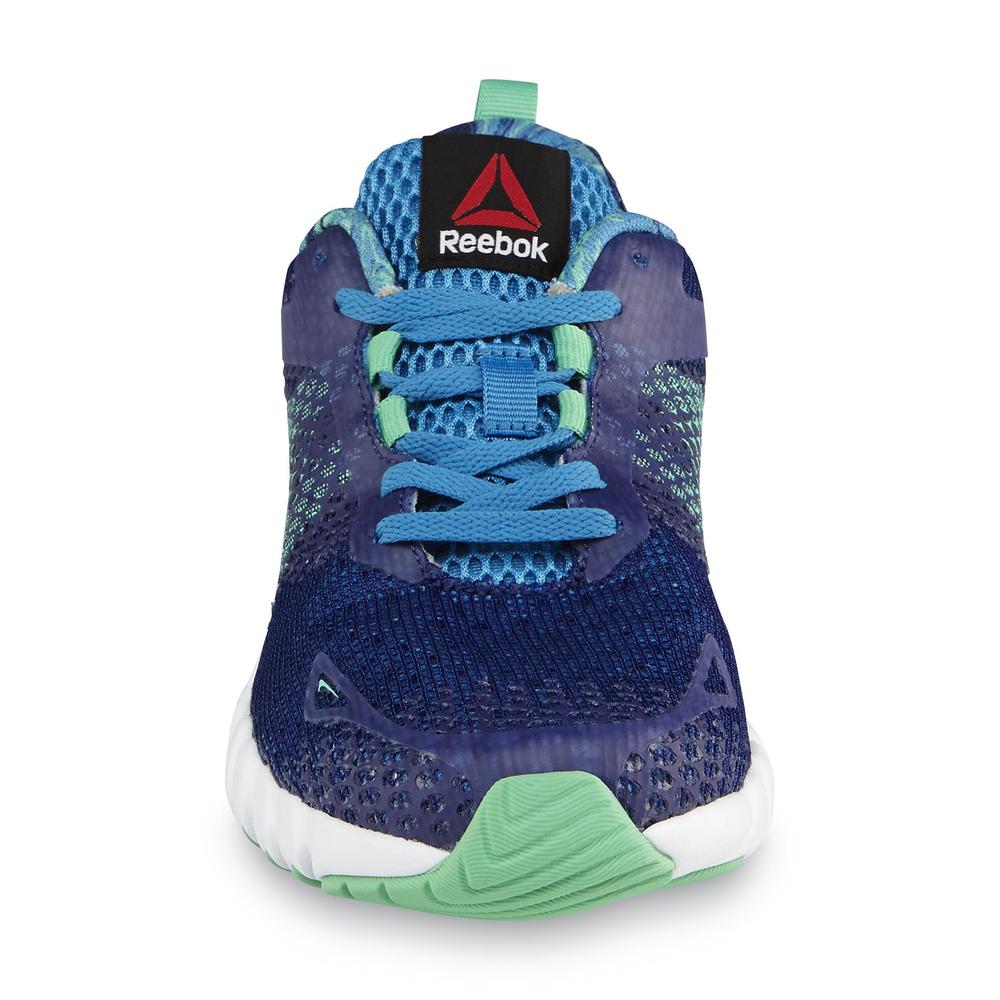 Reebok Women's TwistForm Blaze MemoryTech Blue/Green Running Shoe