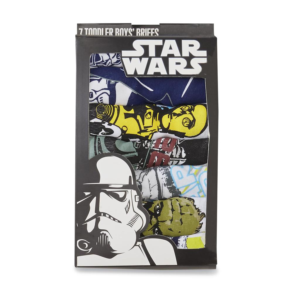 Star Wars Toddler Boy's 7-Pack Briefs - Characters & Ships