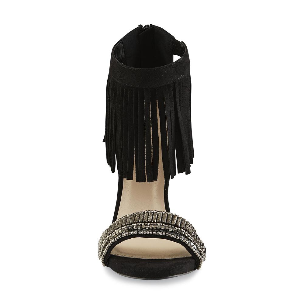Qupid Women's Greyson Stiletto Dress Shoe - Black