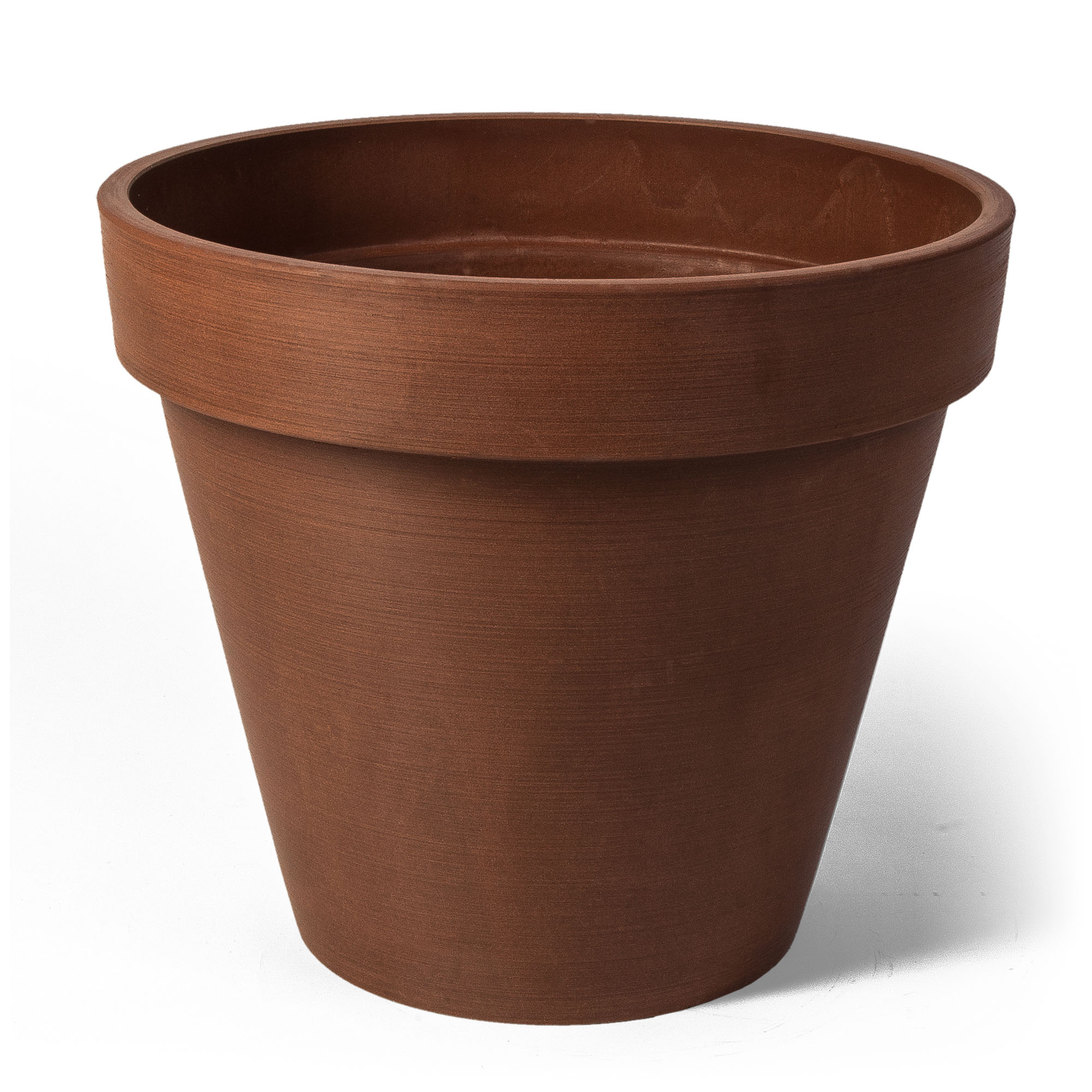 Algreen Products Valencia Round Banded 19.75D x 15.75 Planter
