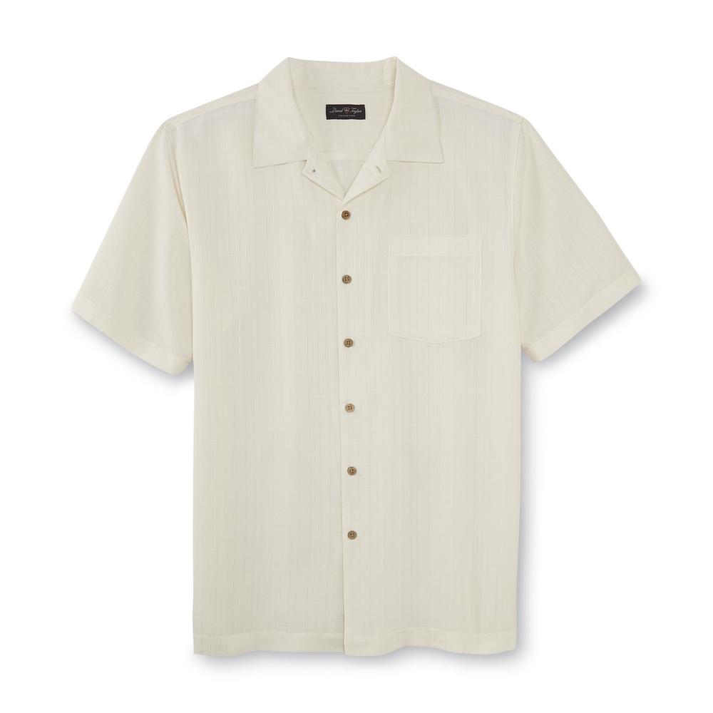 David Taylor Collection Men's Short-Sleeve Button-Front Shirt