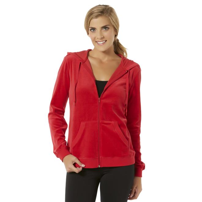 Everlast® Sport Women's Velour Hoodie Jacket