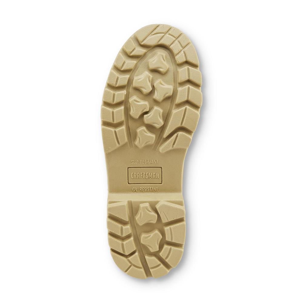 Craftsman Men's Kujo Nubuck Leather Soft Toe Work Boot - Wheat