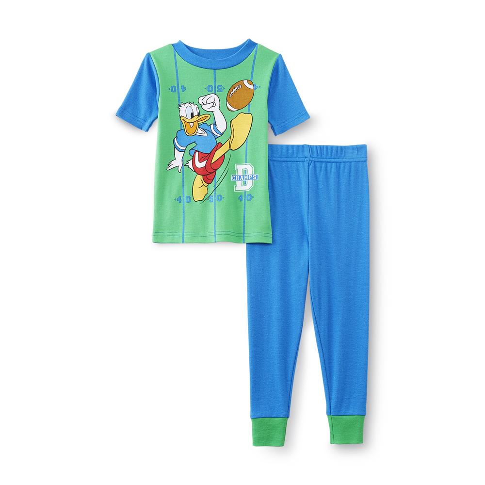 Disney Mickey Mouse & Donald Duck Toddler Boy's 2-Pairs Pajamas