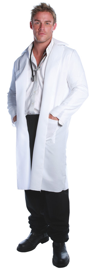 Men&#8217;s Lab Coat Costume