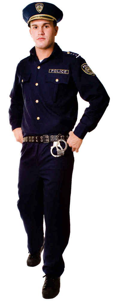 Men&#8217;s Police Costume