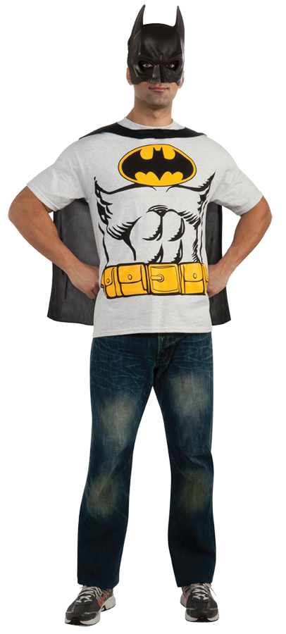 Men&#8217;s Batman Shirt Costume