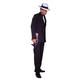 Men&#8217;s Brown Gangster Suit Costume