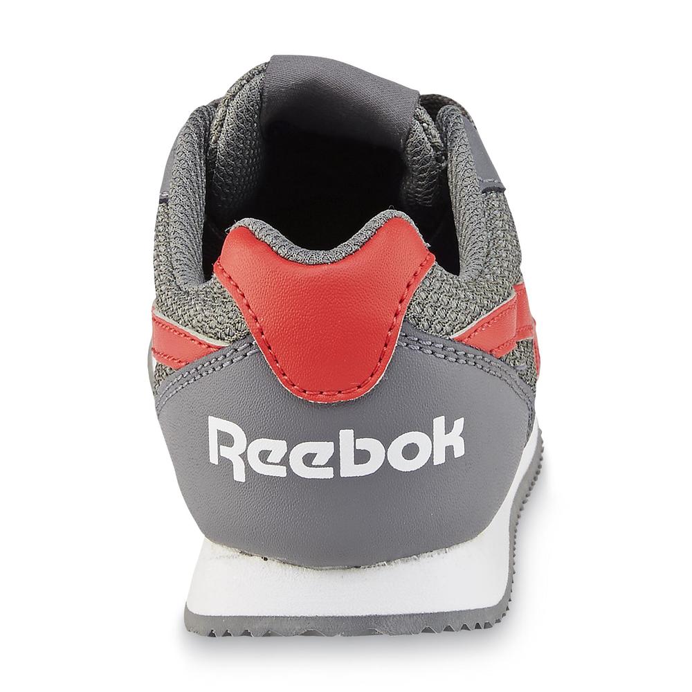 Reebok Boy's Royal Classic Jogger Gray/Red Running Shoe