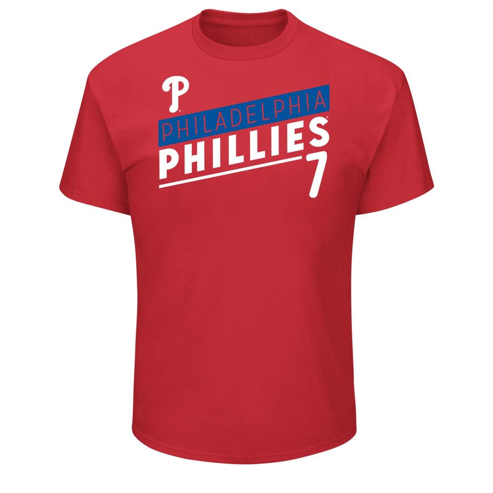 MLB Maikel Franco Men's Jersey T-Shirt - Philadelphia Phillies