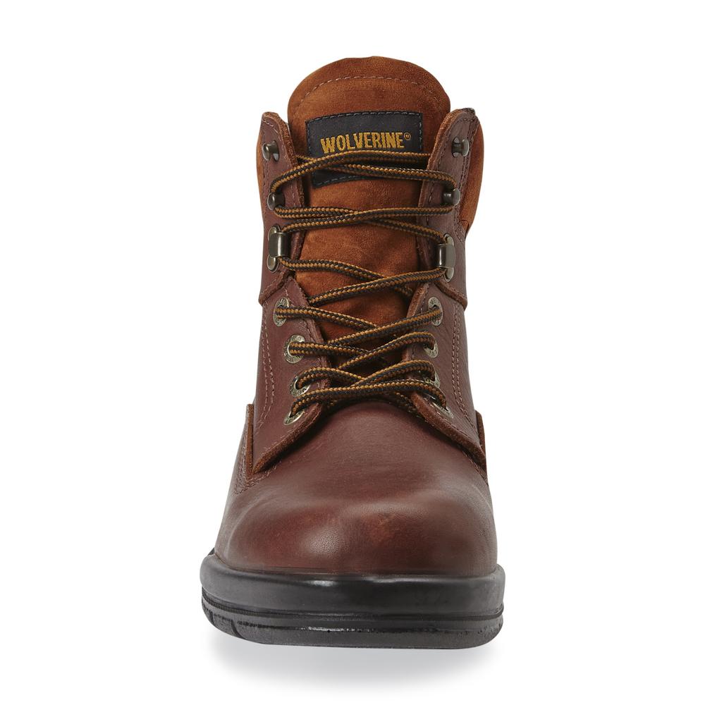 Wolverine Men's DuraShocks SR Direct Attach 6" Leather Soft Toe Work Boot W03122 Wide Width Available - Brown