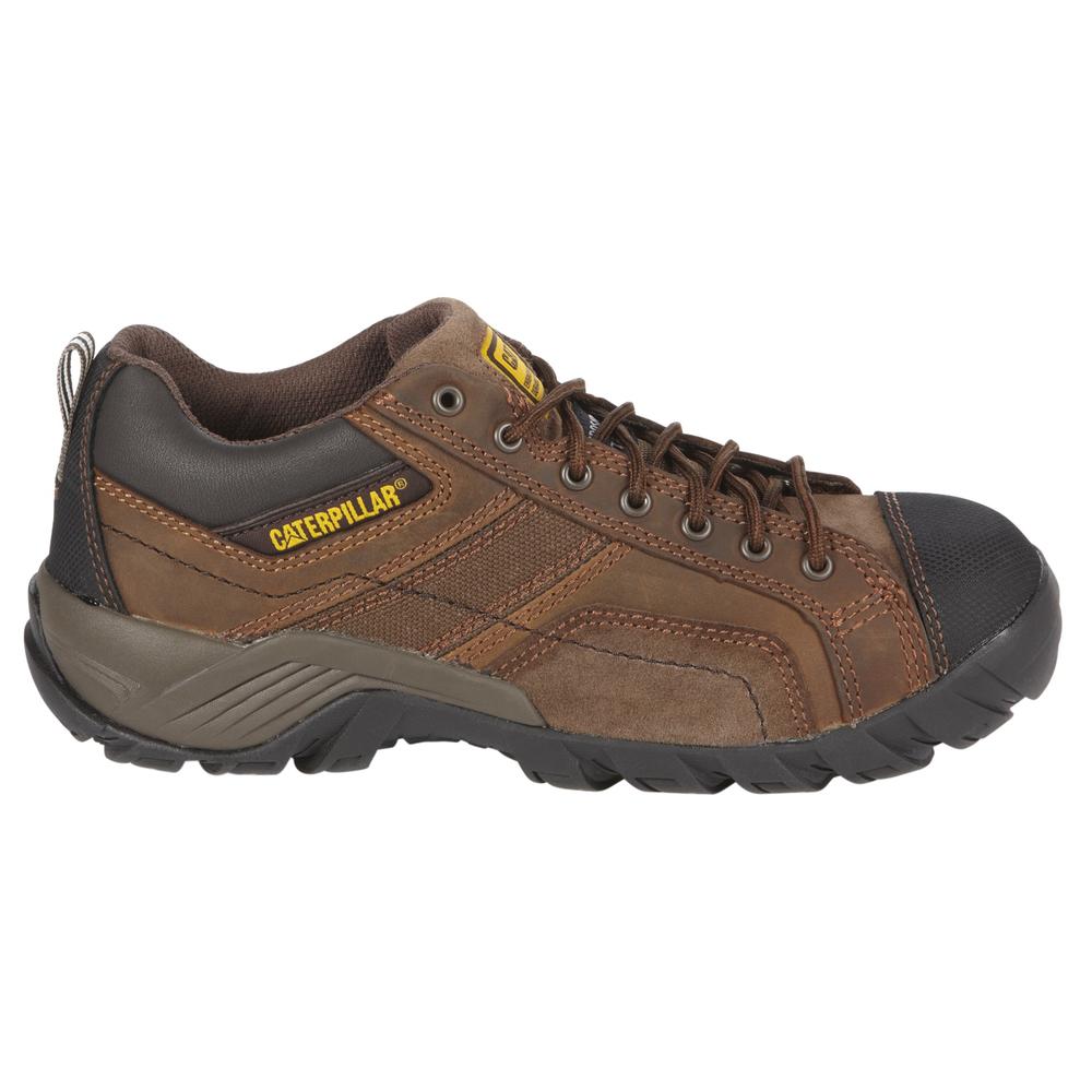 Cat Footwear Men's Argon Composite Toe EH Work Oxford P89957- Brown
