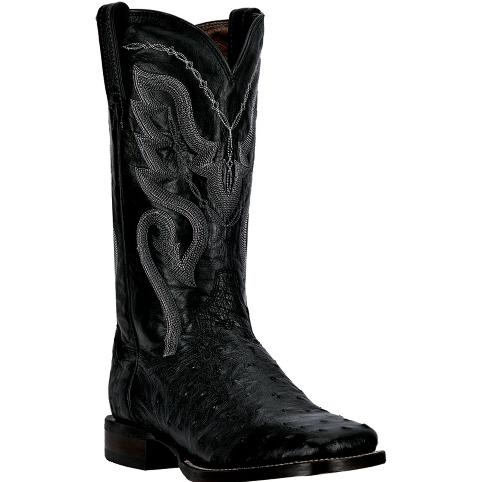 Dan Post Men's DP2980 Chandler 13" Cowboy Certified Cowboy Boot Wide Width Available - Black