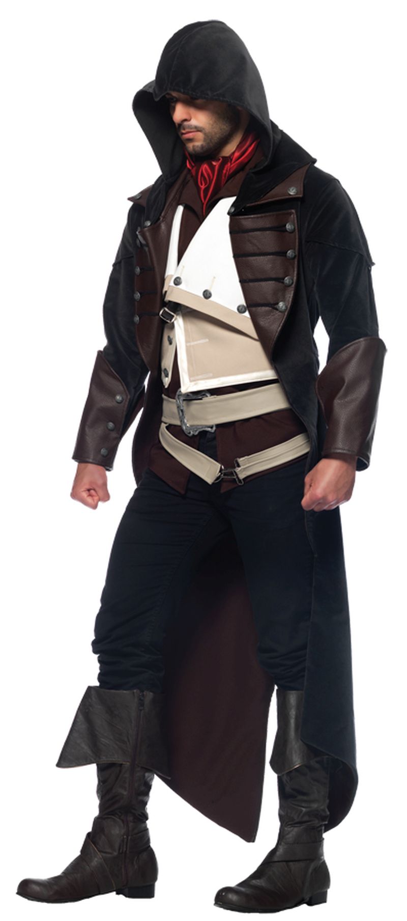 Men&#8217;s Assassins Creed Arno 7pc Costume