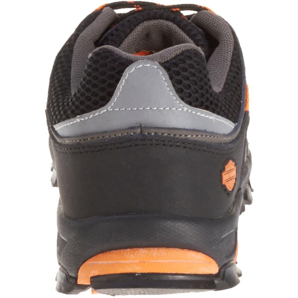 Harley-Davidson Men's Chase Leather Soft Toe Work Shoe 93009 - Black