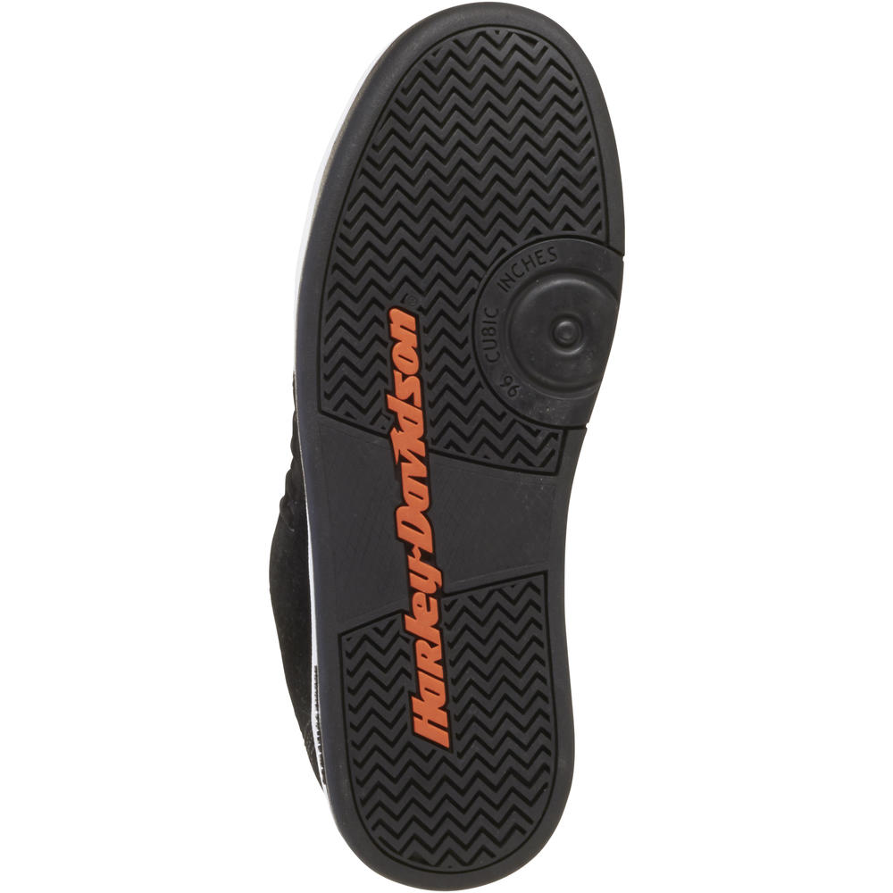 Harley-Davidson Men's Static Leather Steel Toe Shoe 93027 - Black