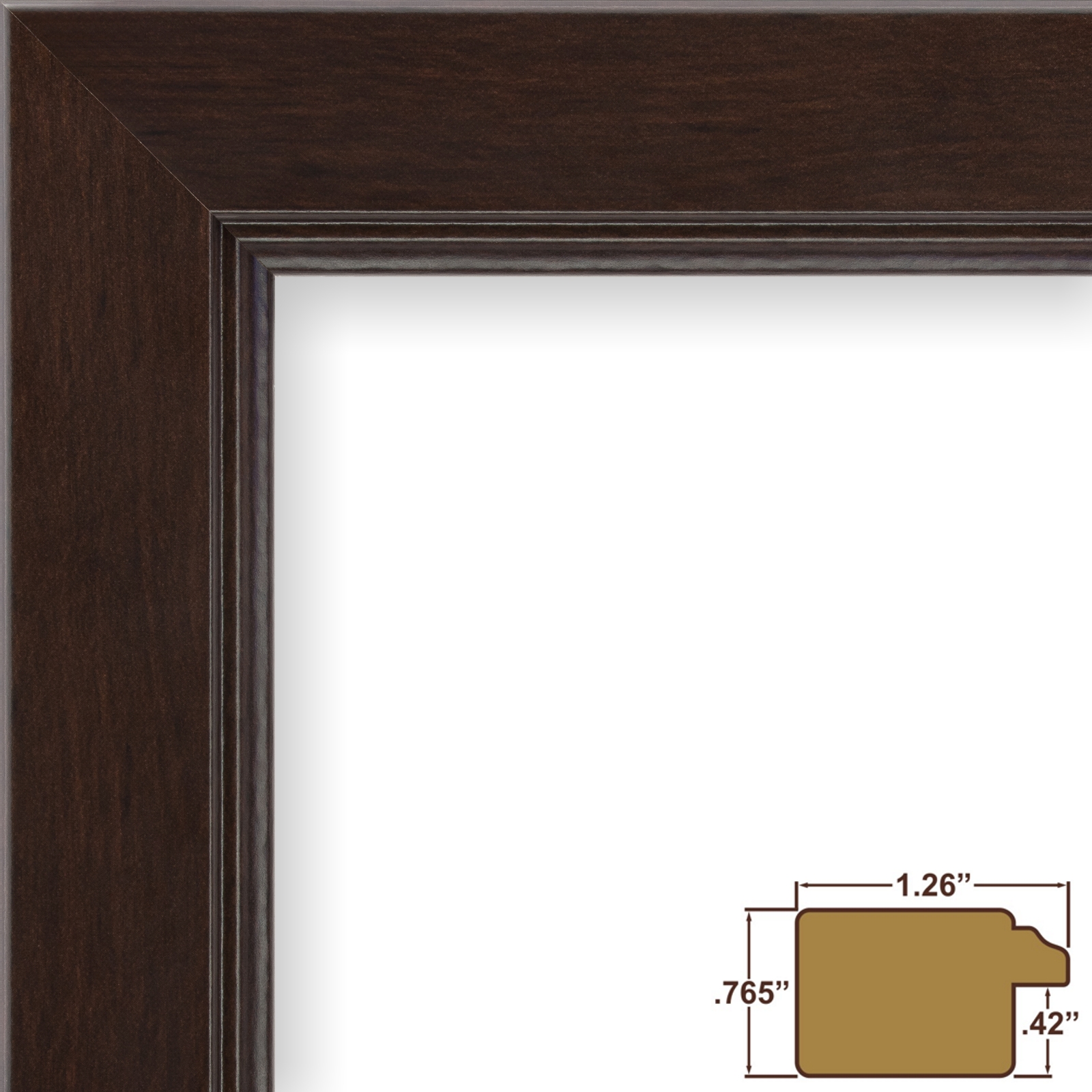 Craig Frames Inc Mossehaus, Contemporary Picture Frame (61999), White Satin Craig Frames Inc Mossehaus, Contemporary Picture Frame (61999), White Satin
