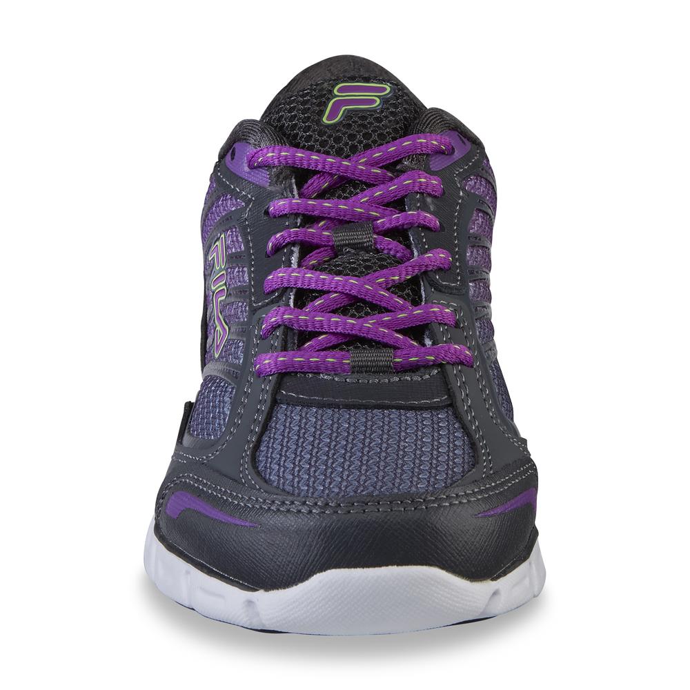 Fila Women's Fresh 3 Gray/Purple Athletic Shoe