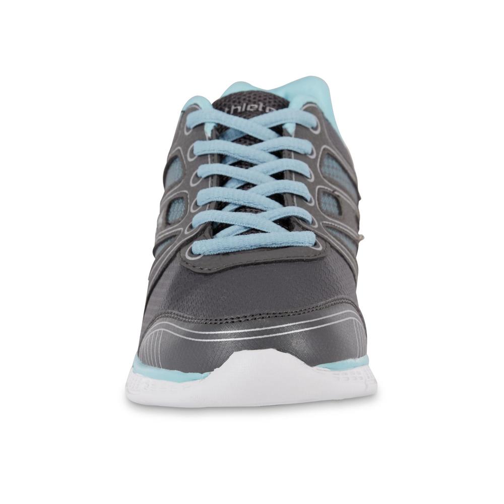 Athletech Women's Racer Running Shoe - Gray/Blue