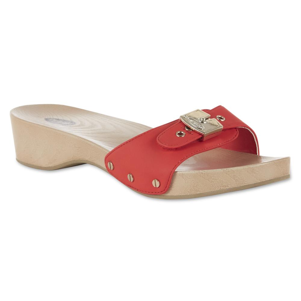 Dr. Scholl's Women's Classic True Comfort Sandal - Red