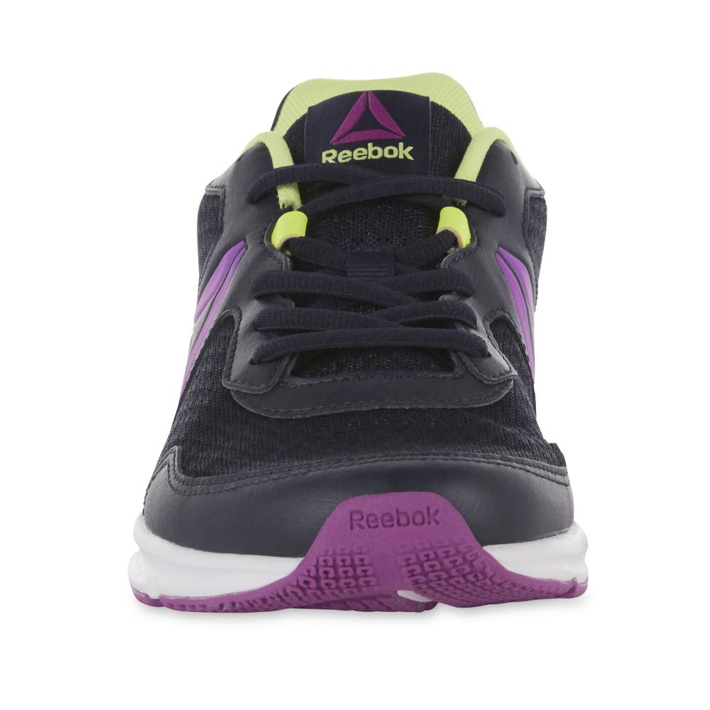 Reebok Women's Express Runner Running Shoe - Navy/Purple
