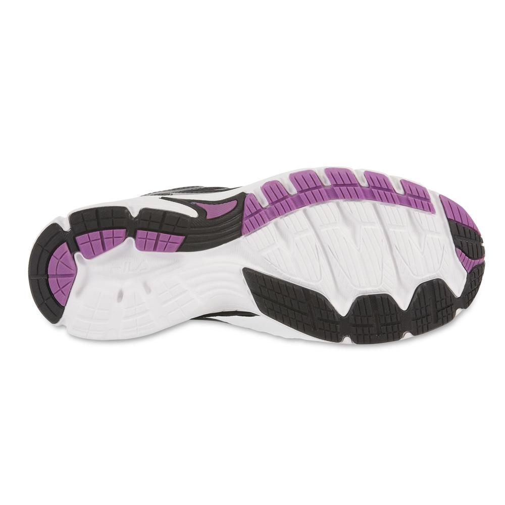 Fila Women Memory Deltaspeed 2 Black/Blue/Purple Athletic Shoe