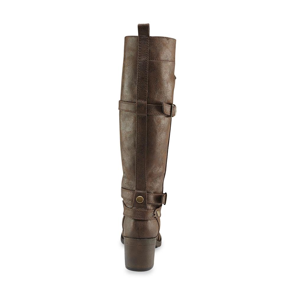 Mia Women's Sabato Brown Knee-Height Boot