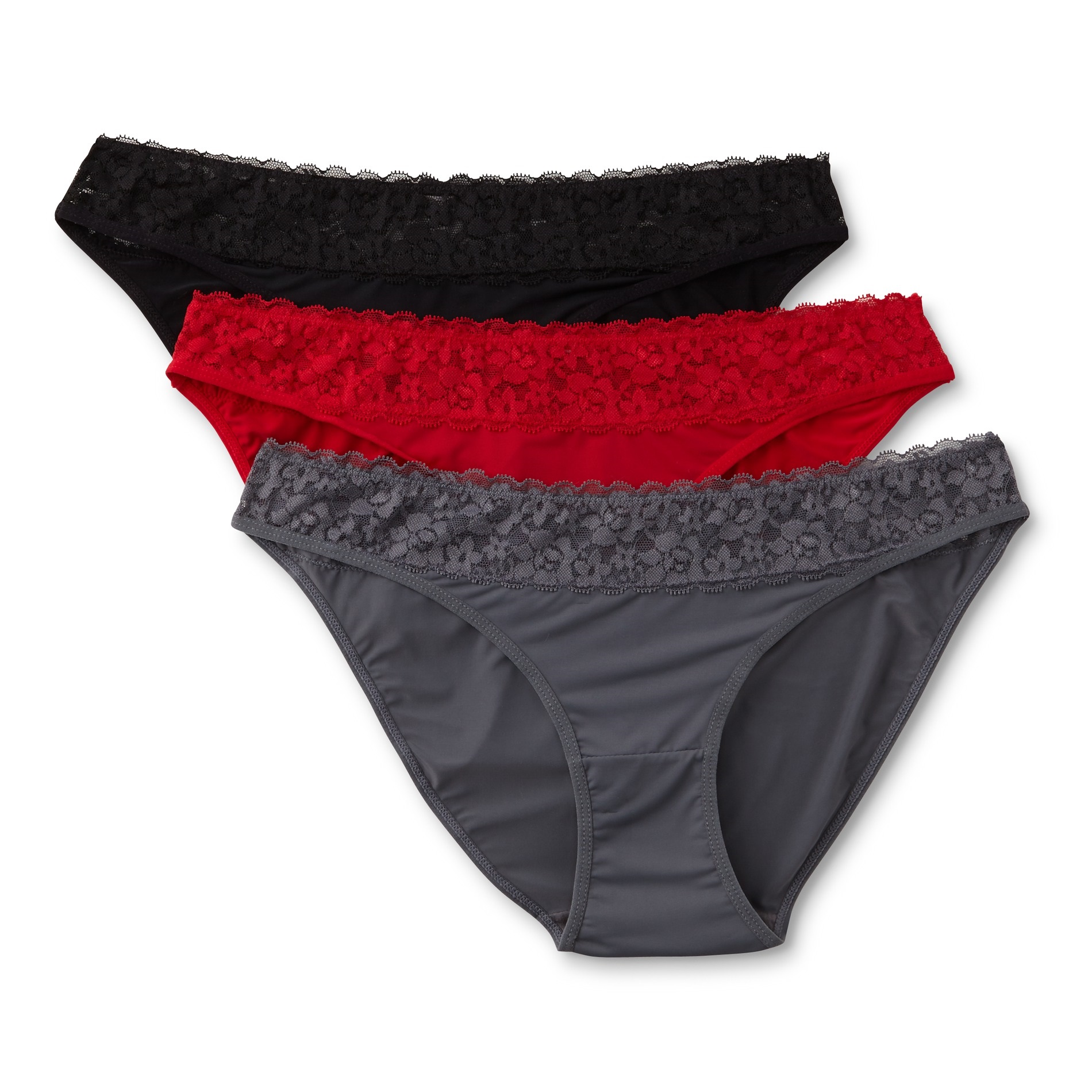 Women's 3Pack Microfiber Bikini Panties Shop Your Way Online