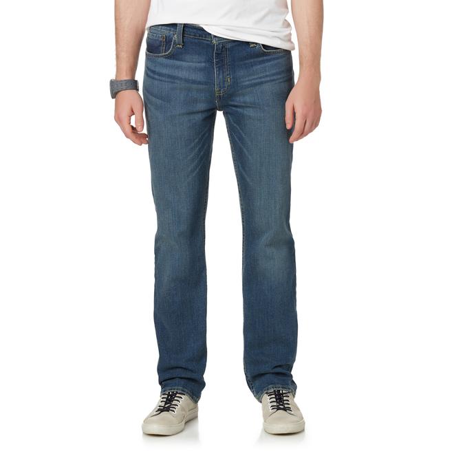 ROEBUCK AND CO Young Men's Slim Straight Jeans