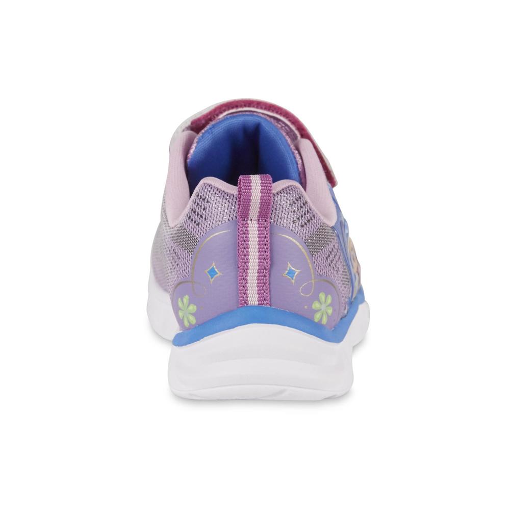 Nickelodeon Toddler Girls' Shimmer & Shine Silver Light-Up Athletic Shoe