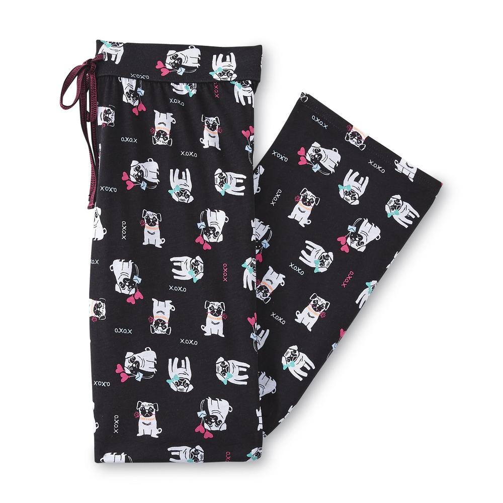 Joe Boxer Junior's Plus Pajama Pants - Pug Dog