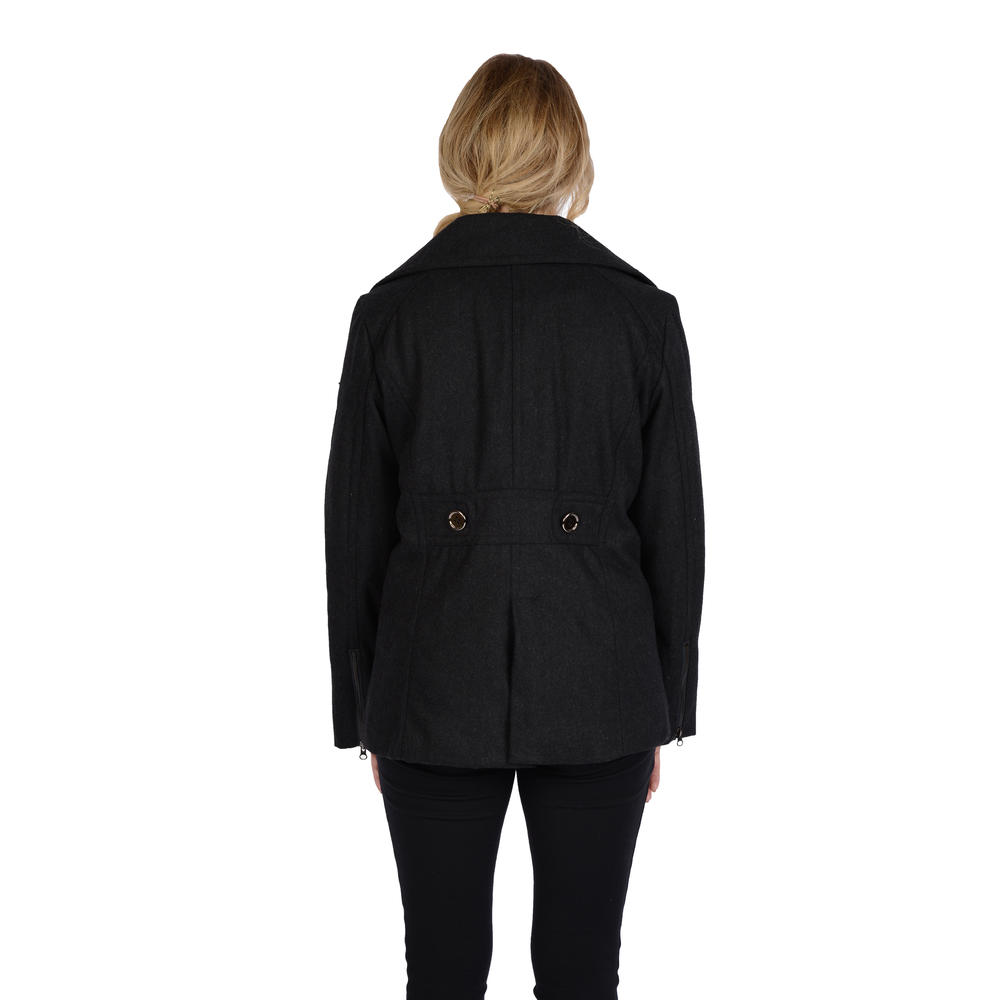Excelled Ladies Fashion Wool Peacoat- Online Exclusive