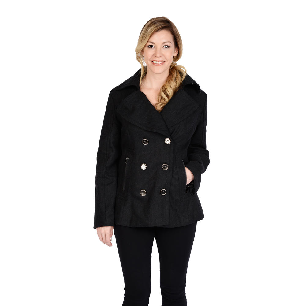 Excelled Ladies Fashion Wool Peacoat- Online Exclusive