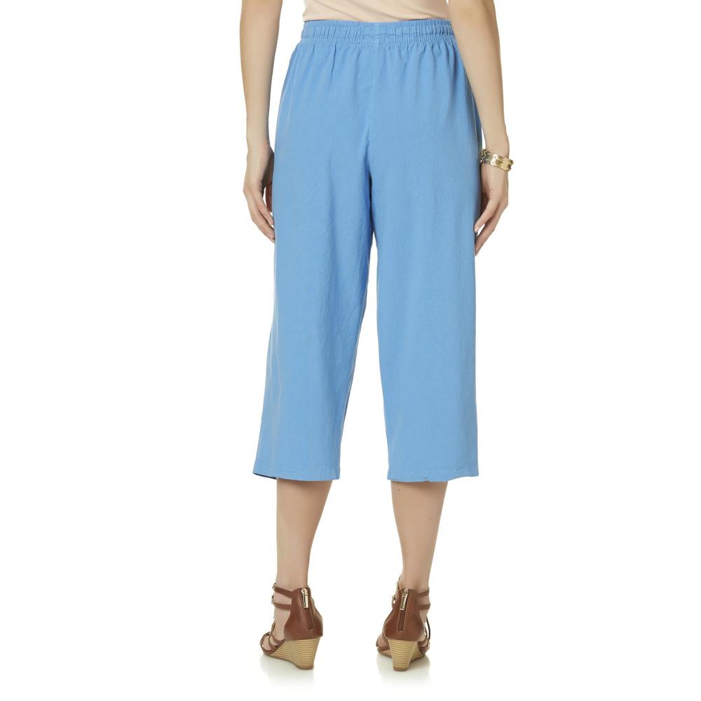 Basic Editions Women's Capri Pants