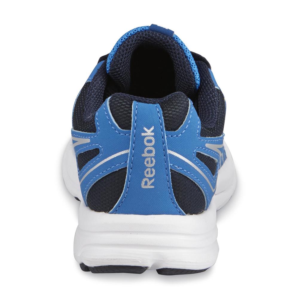 Reebok Boy's Zone CushRun Blue/Silver Running Shoe