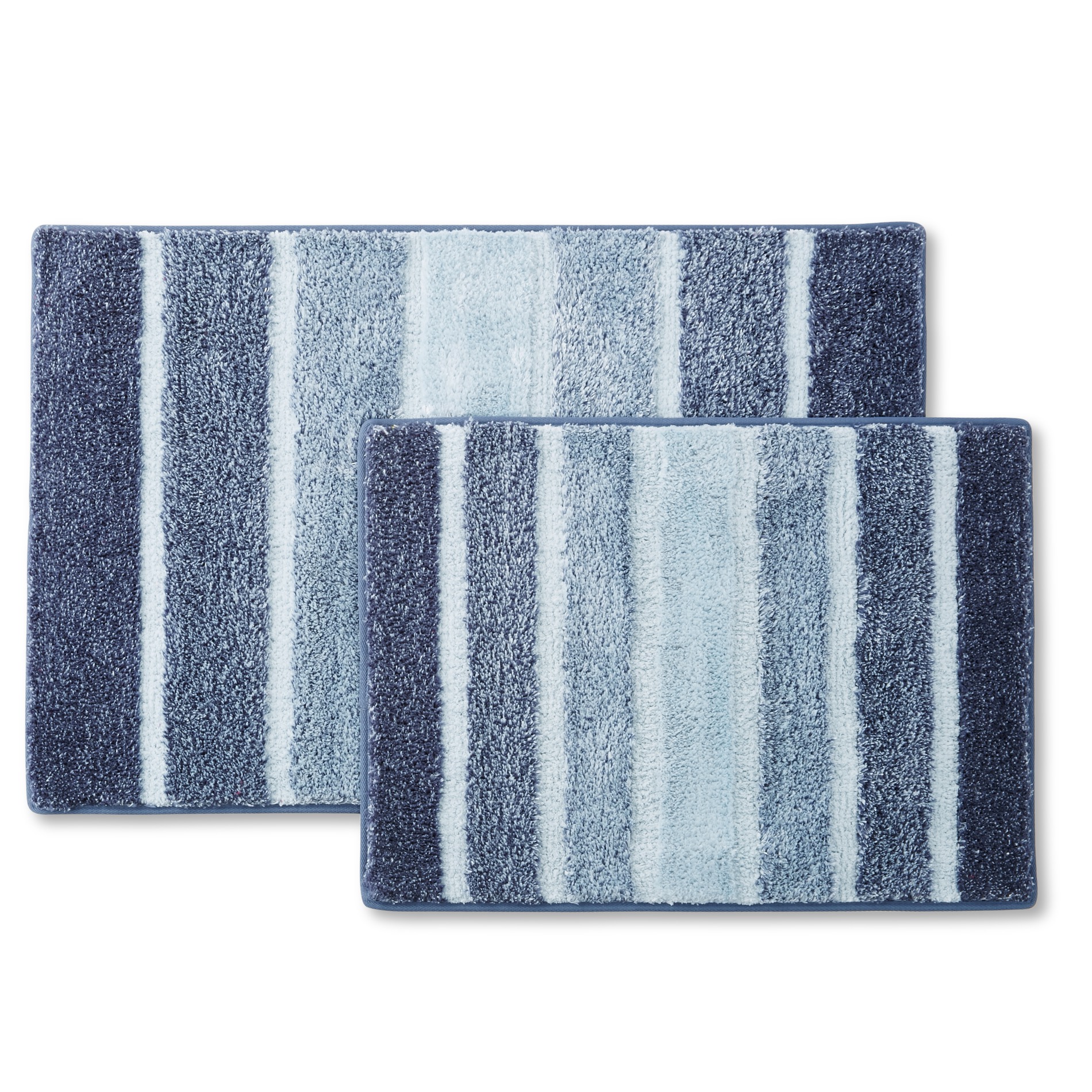 Essential Home 2Pack Bath Rugs Ombre Striped Shop Your Way Online