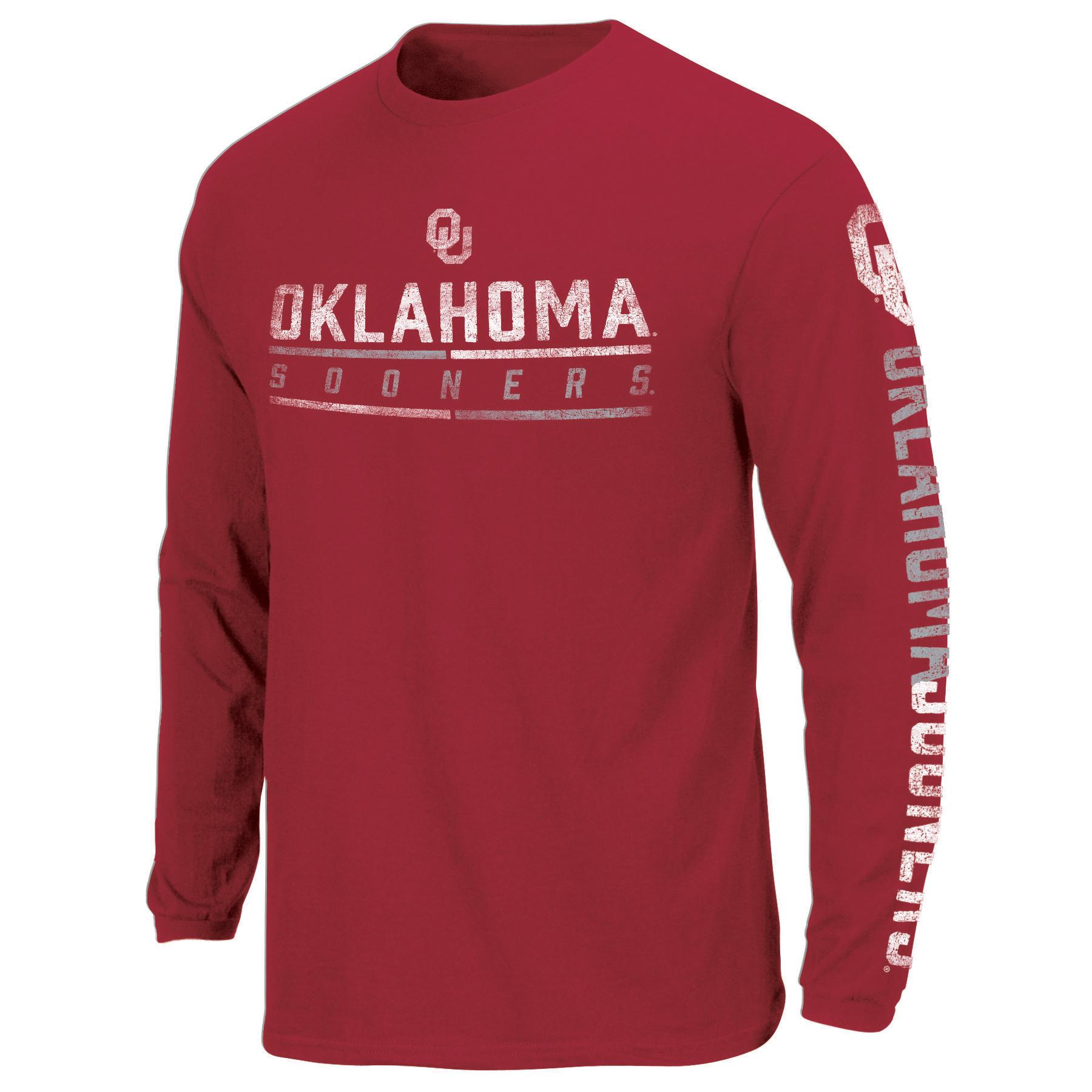 NCAA Men's Long-Sleeve T-Shirt - Oklahoma Sooners