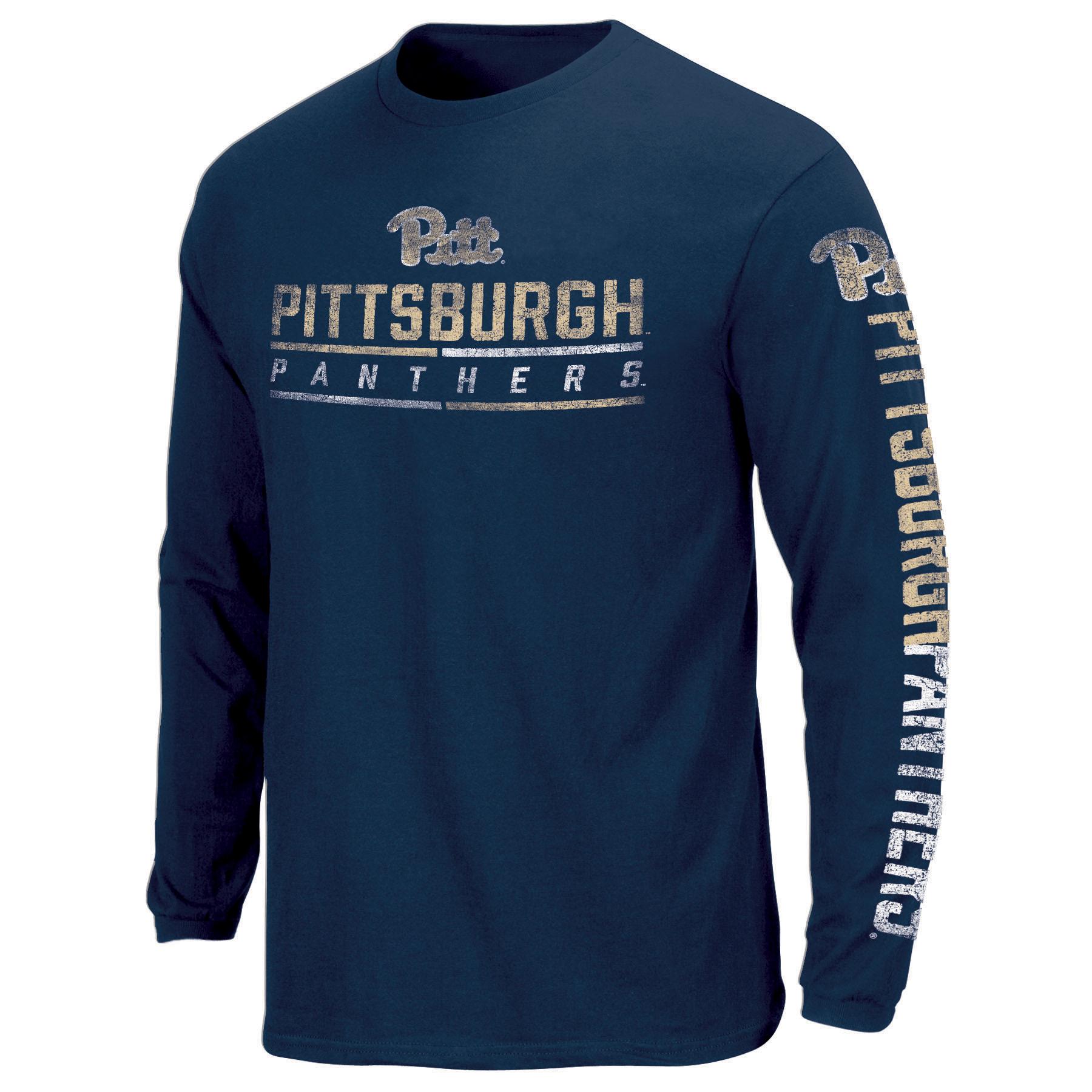 NCAA Men's Long-Sleeve T-Shirt - Pitt Panthers