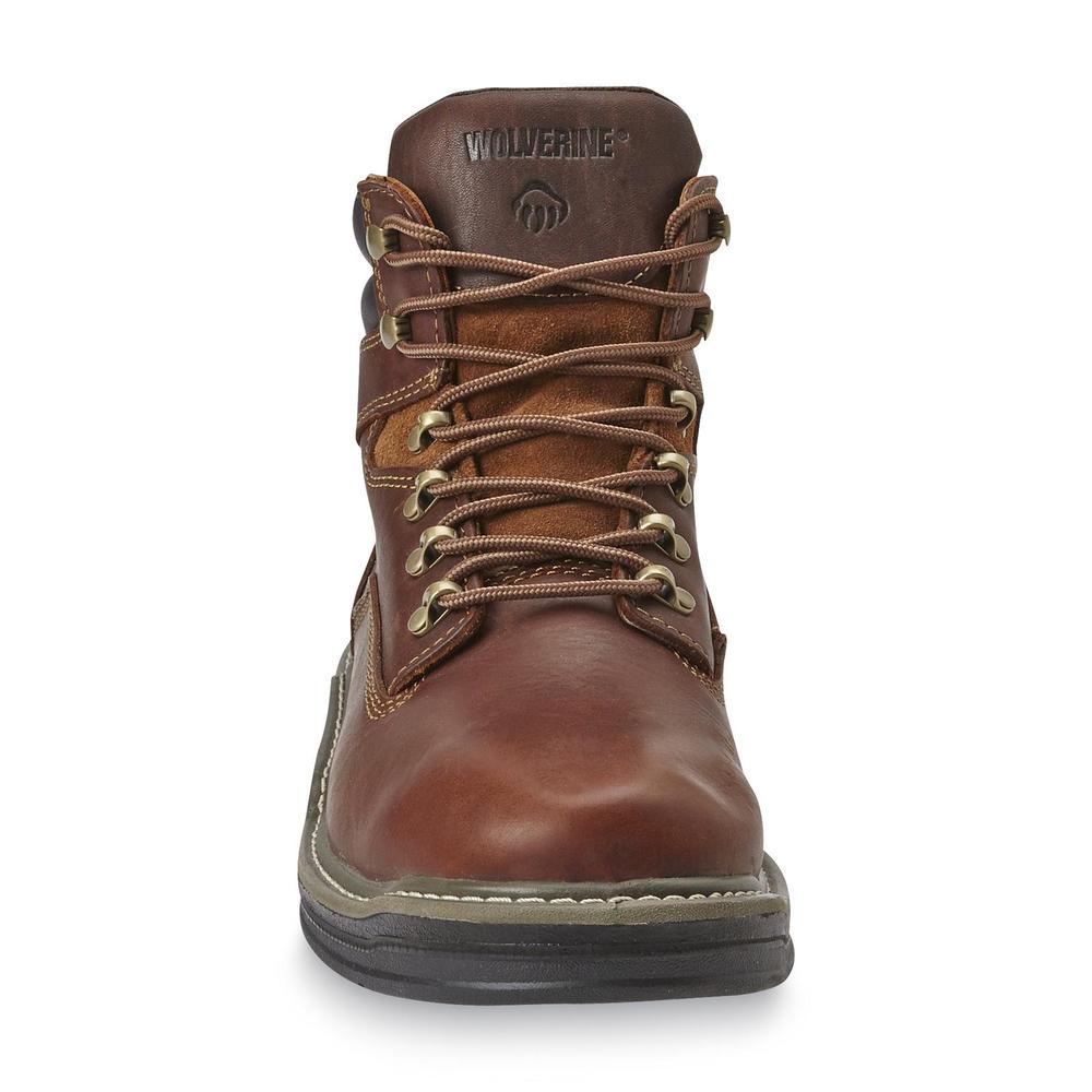Wolverine Men's Raider 6" Soft Toe Work Boot W02421 Brown