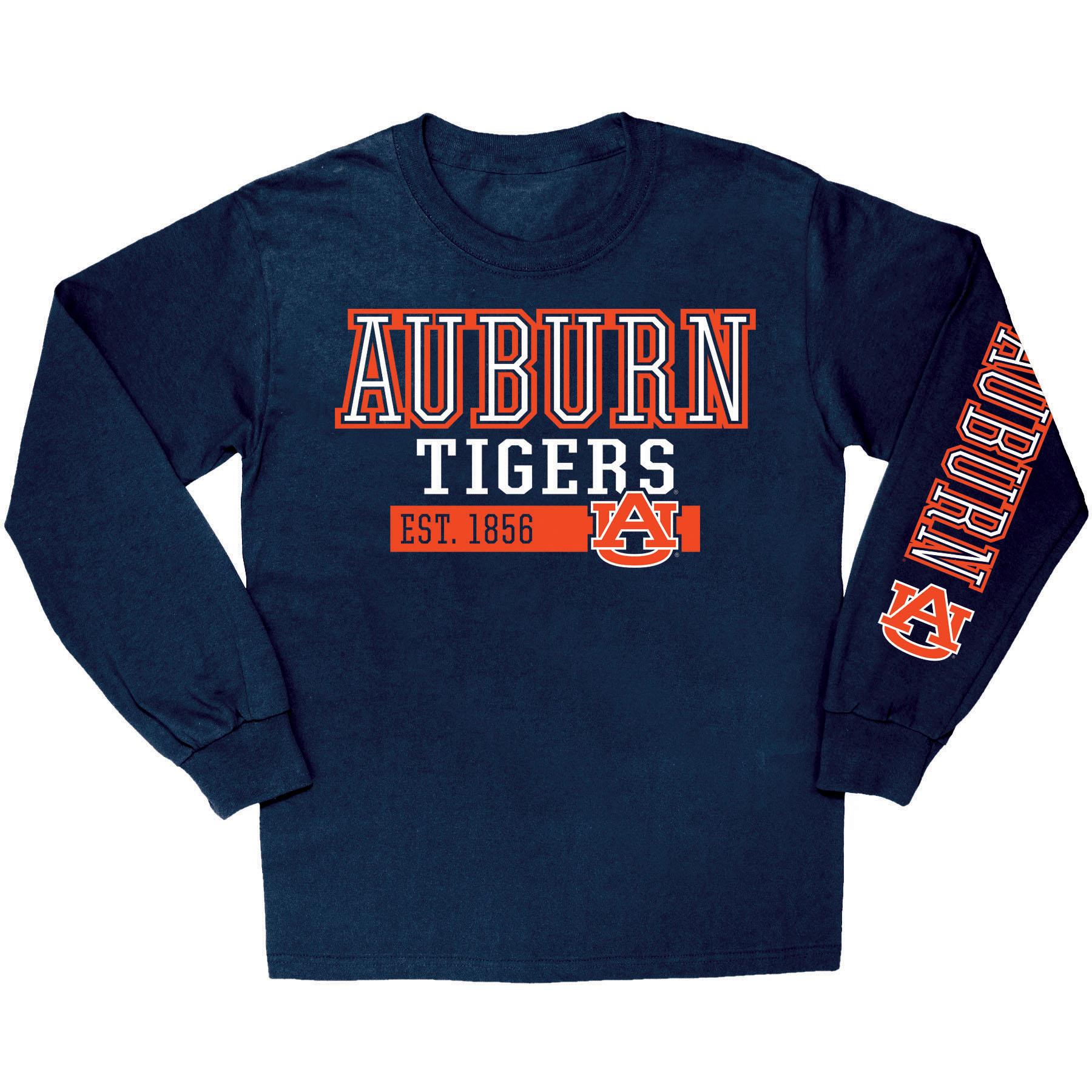 NCAA Men&#8217;s Big &Tall Graphic Sweatshirt &#8211; Auburn Tigers