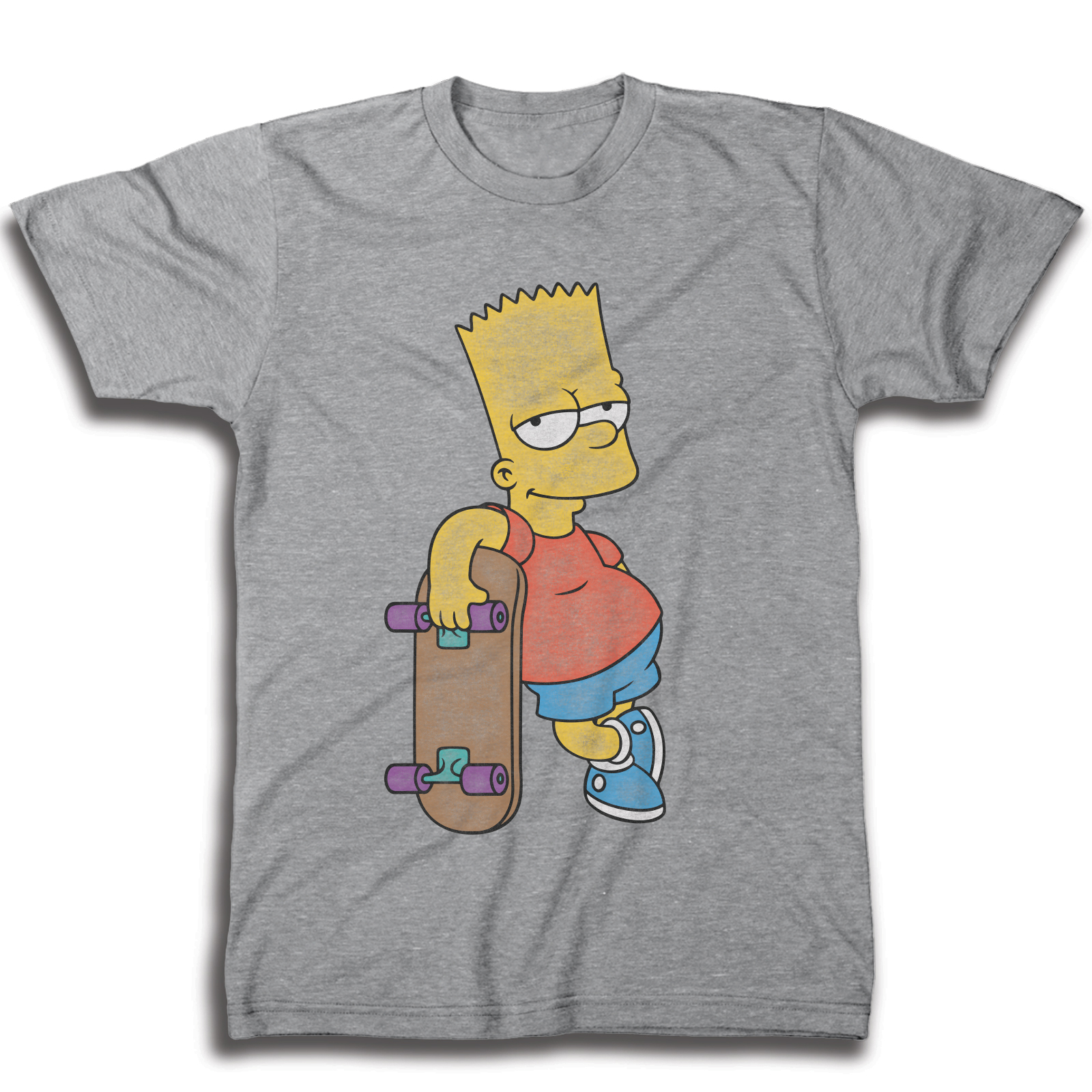 the Simpsons -Bart Simpson Mens Short Sleeve Tee