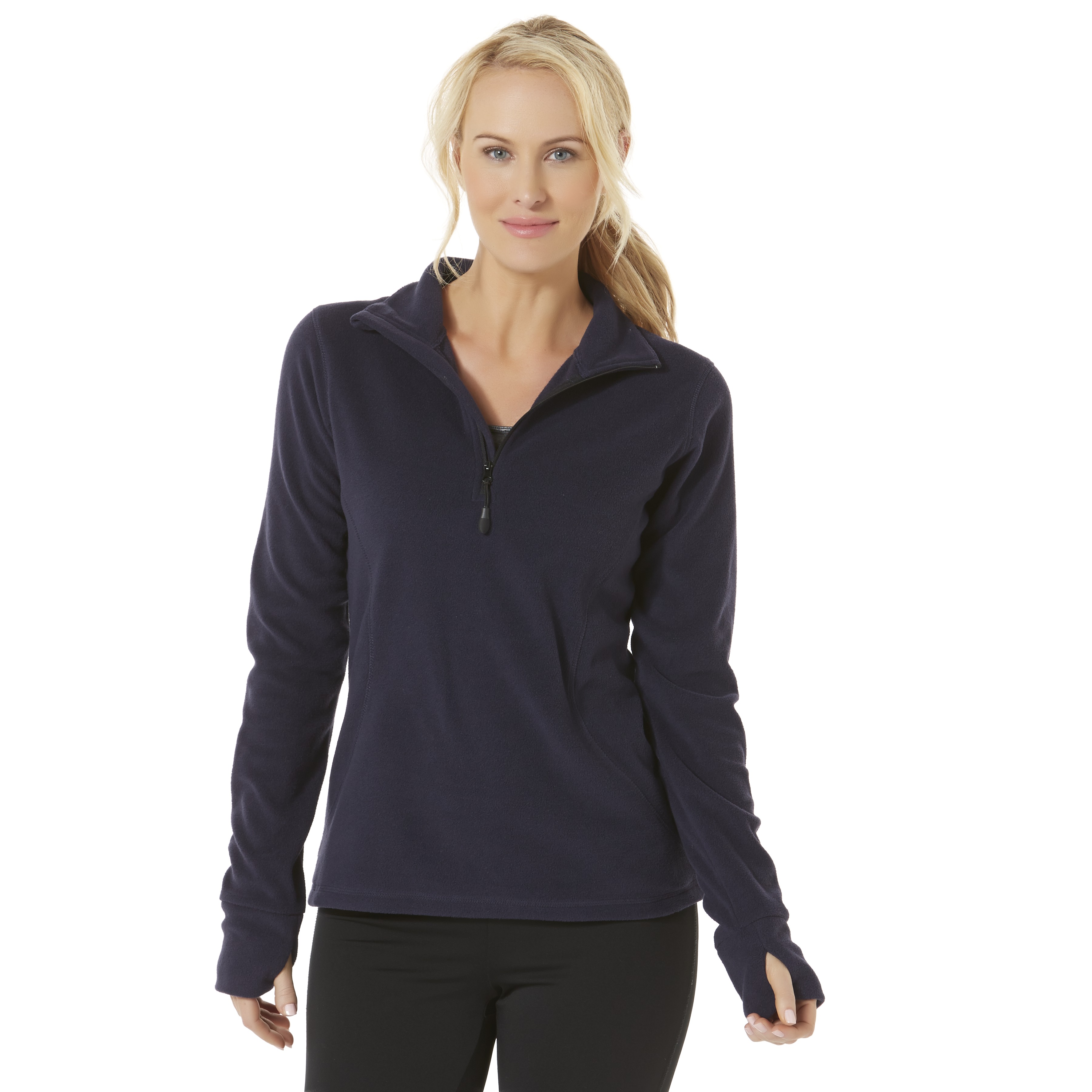 Everlast&reg; Women's Quarter-Zip Fleece Sweatshirt