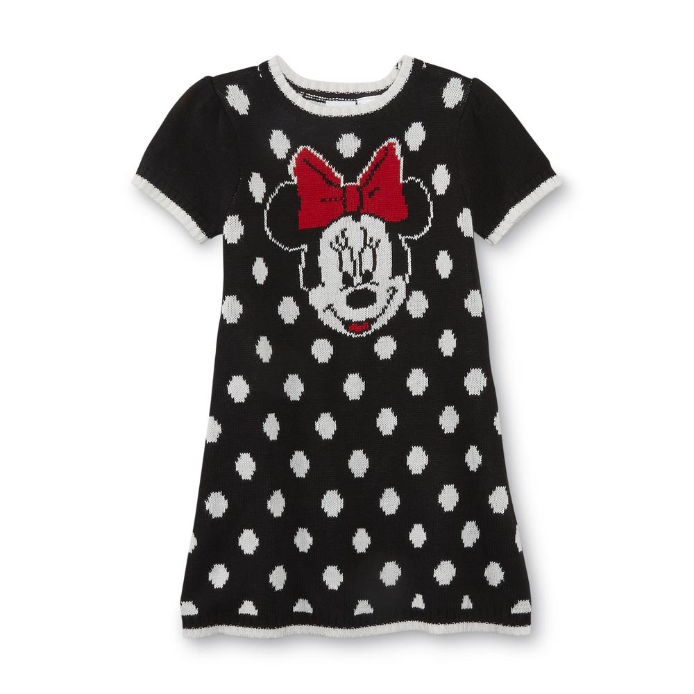 Disney Minnie Mouse Toddler Girl's Sweater Dress