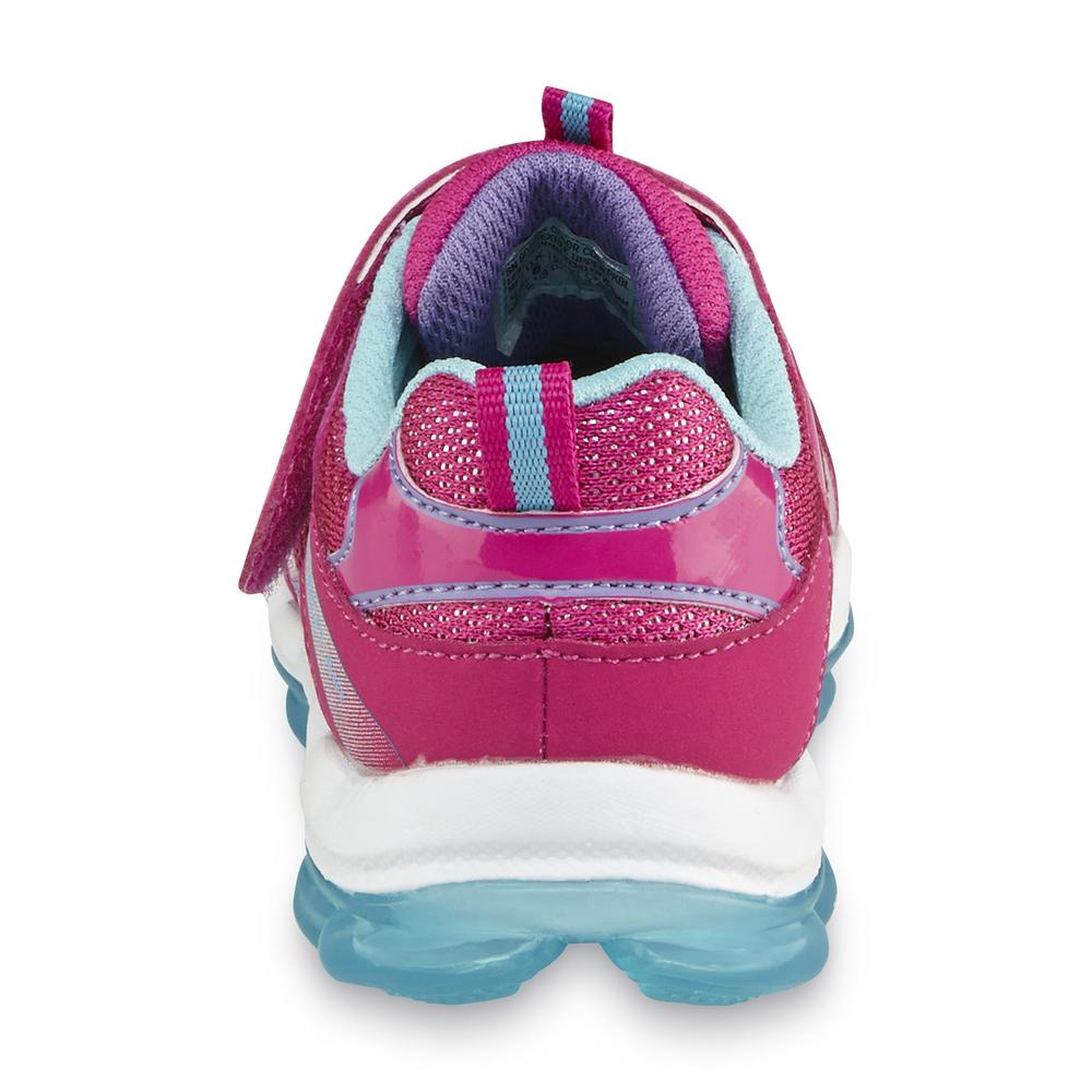 Skechers Toddler Girl's SKECH-AIR Memory Foam Pink/Multicolor Athletic Shoe